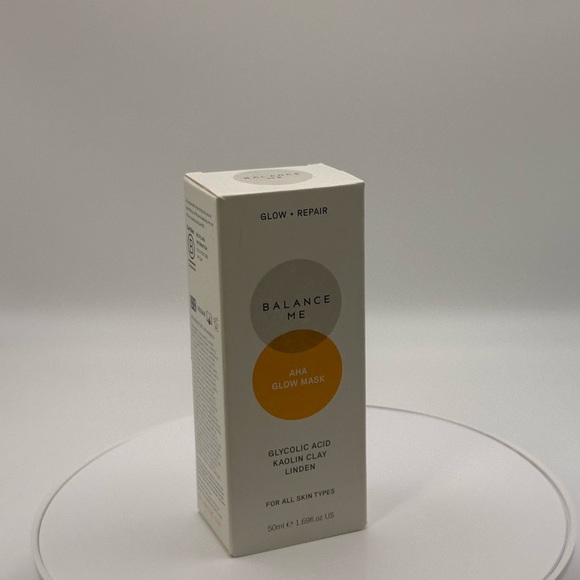 Balance Me Other - AHA Glow Mask Balance Me Glycolic Acic Kaolin Clay Linden 50ml